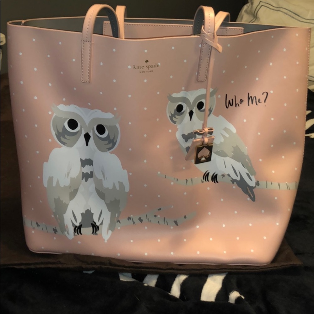 Kate Spade Owl Who Me Tote